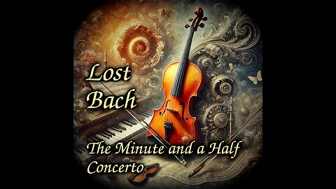 Lost Bach: The Minute and a Half Concerto