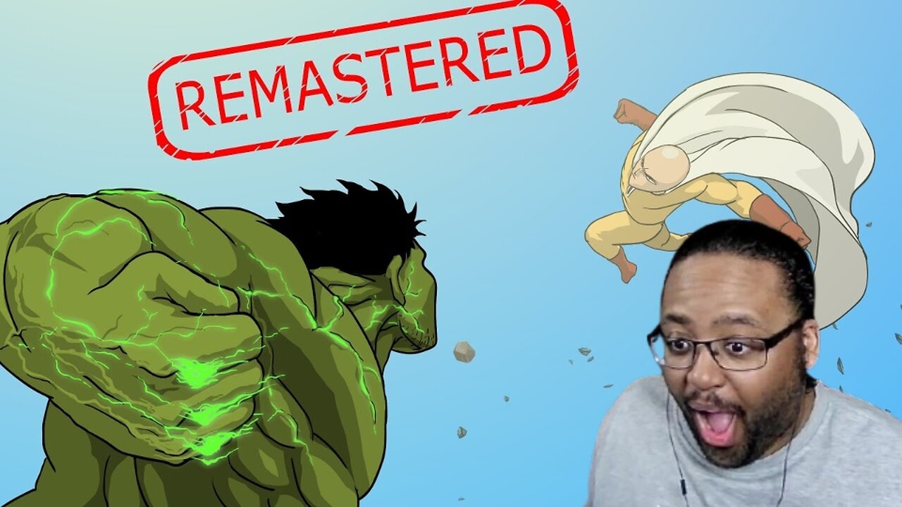 HULK Vs. SAITAMA [REMASTERED] Fan Animation - Taming The Beast Reaction