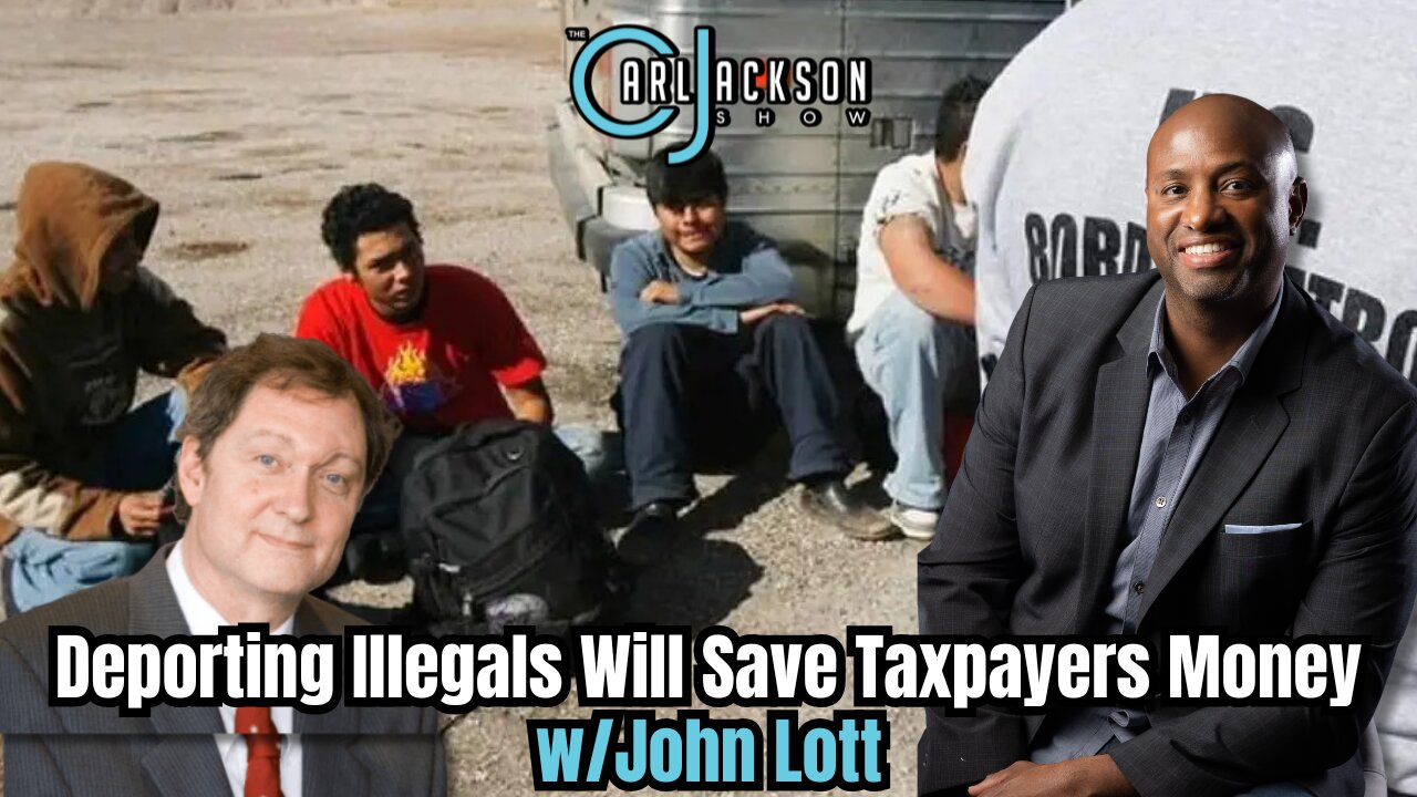 Deporting Illegal Alien Criminals Will Save Taxpayers Money w/John Lott