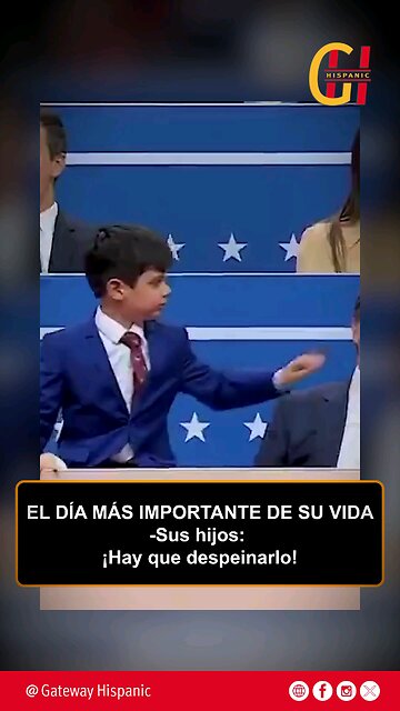 JD Vance: Es el día más importante de mi vida - Sus hijos
