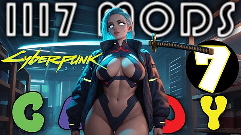 The hardest katana fight in the world! 😺 VOD Part 7 😺 1117 Mod Cyberpunk 2077