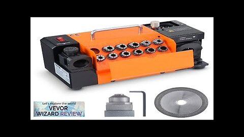 VEVOR MR-13A Drill Bits Sharpener 3-13mm Bits Grinder Sharpener & 11 Collets Review