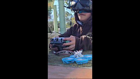 FPV Kid Attacks Me with Drone!