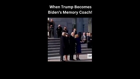 Trump Helps Biden remember things | Funny Trump & Biden Mimicry | Hilarious Political Comedy #shorts #rumble