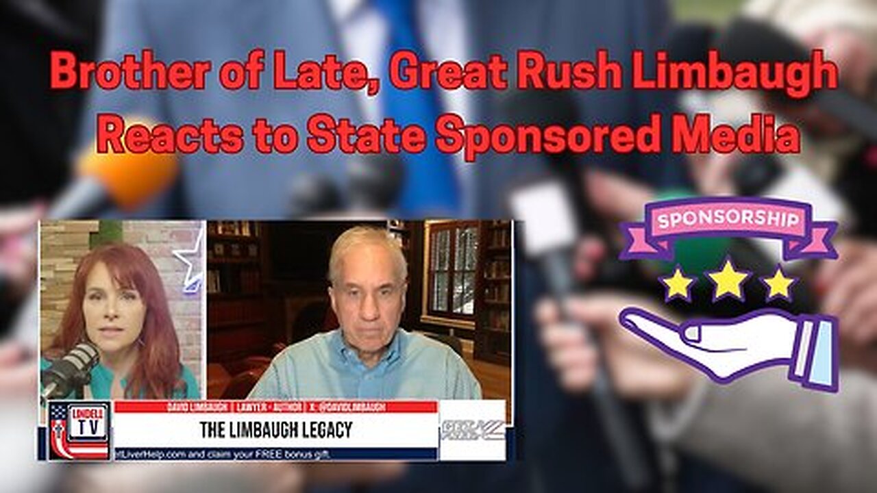 David Limbaugh Reacts to State Sponsored Media Revelation