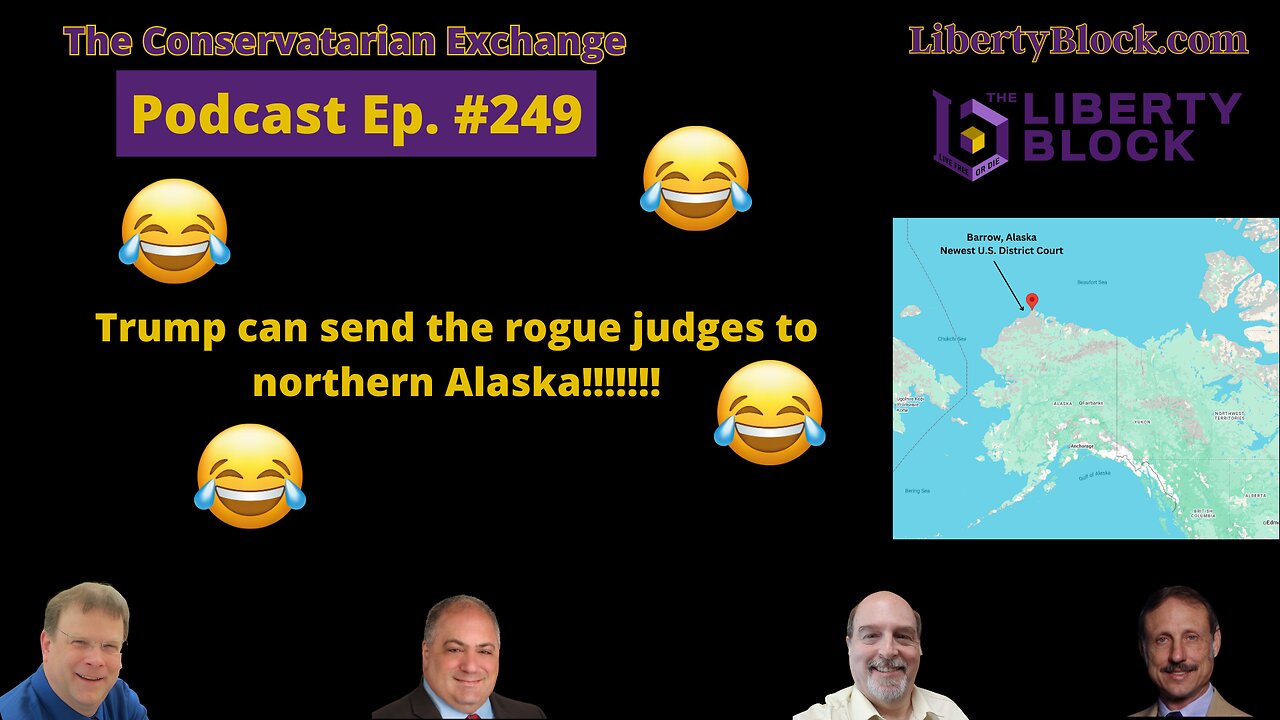 Constitutional attorney: Trump can send the rogue judges to northern Alaska!!!!!