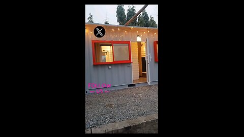 shipping container into bedroom