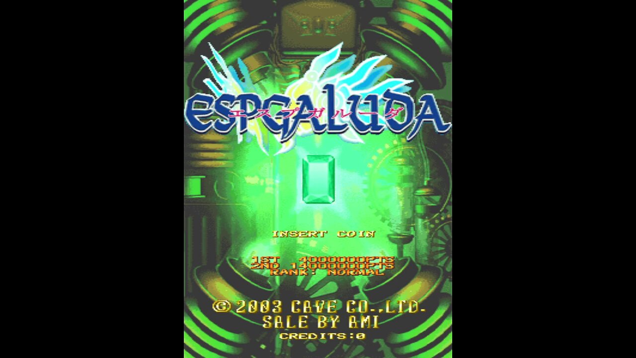 Espgaluda Arcade Game, Cave AMI 2003, Longplay