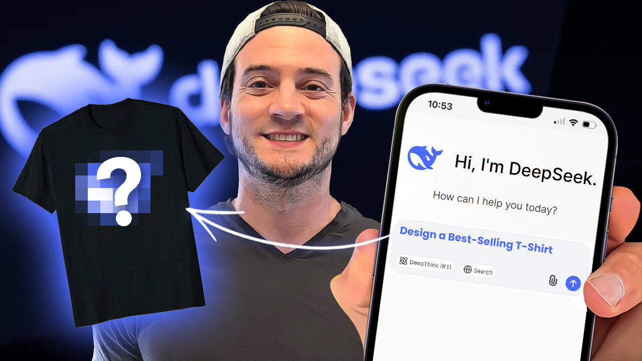 Using DeepSeek AI to Generate T-Shirt Designs (WOW!)