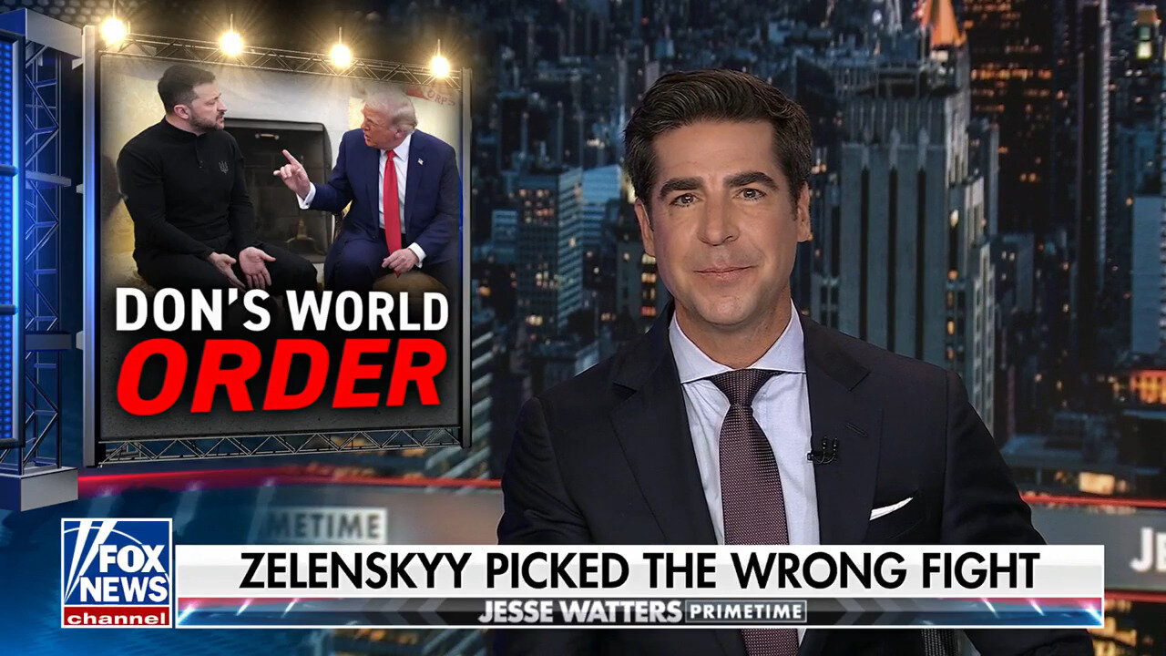 Jesse Watters: This Was A Diplomatic Catastrophe For Zelenskyy