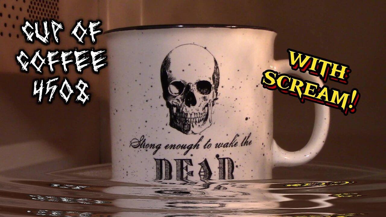 Cup of Coffee 4508---A Bio-Bulldozer Ran Me Over! (*Salty Language)