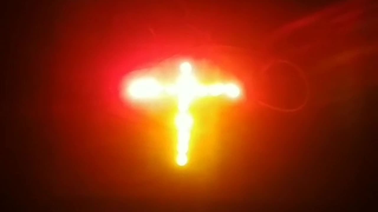 I made an LED Cross