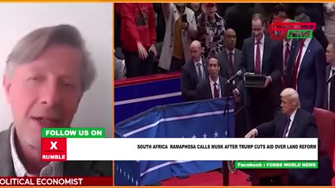 Elon Musk Speak with president of South Africa, President Ramaphosa