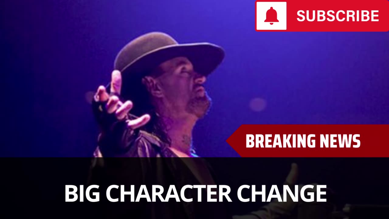 Undertaker Reveals Big Character Change