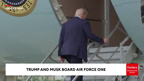 WATCH__Trump_And_Musk_Both_Board_Air_Force_One_In_Florida_En_Route_To_Joint_Base_Andrews,_Maryland