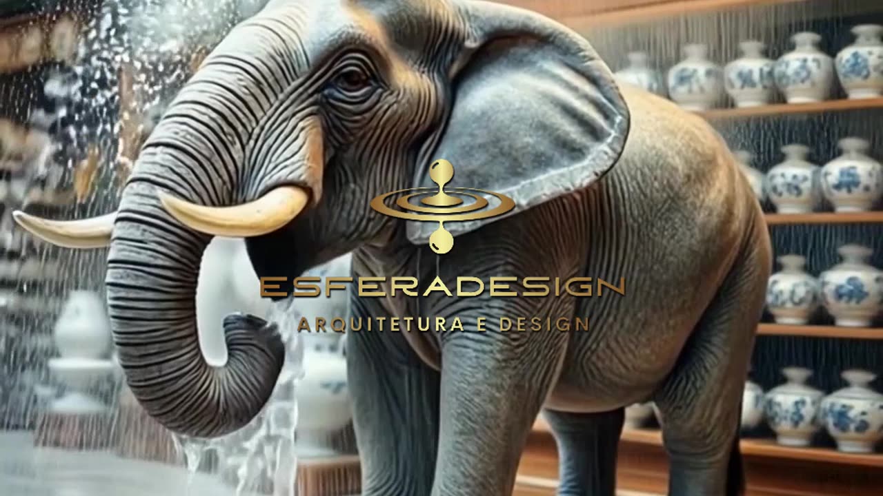 why is an elefant on the china store