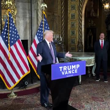 President Trump just said Canada should be a state of the U.S. (1/7/25) Mar-a-lago Presser