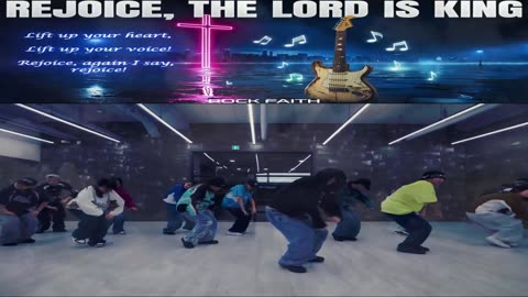 Rock Faith ~ Rejoice, The Lord Is King { Lyrics } { Ai } { Dance Ver. } Remix 1 Christcore