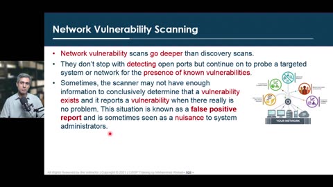 168 - Domain 6 - 62 Network Vulnerability Scanning