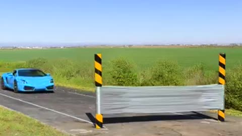 How Many Layers of Tape to Stop a Lamborgini?