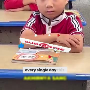 The Shocking Truth Behind This Sleepy Student in Class!