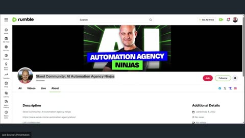 Skool Community: AI Automation Agency Ninjas