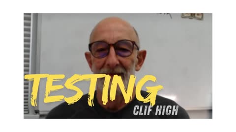 Testing - Clif High