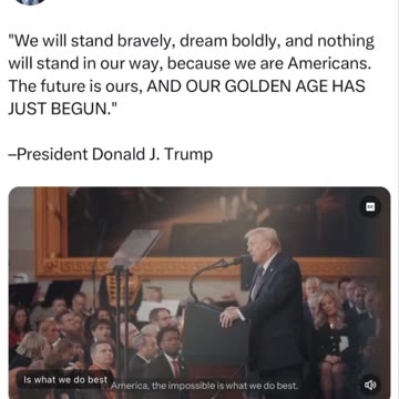 Our Golden Age | POTUS (X)