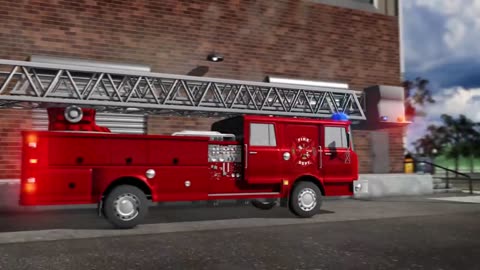 Learn About fire trucks for children Education video for kids by Brain 🧠