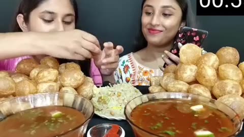 1 minutes pani puri 🤤 challenge ?