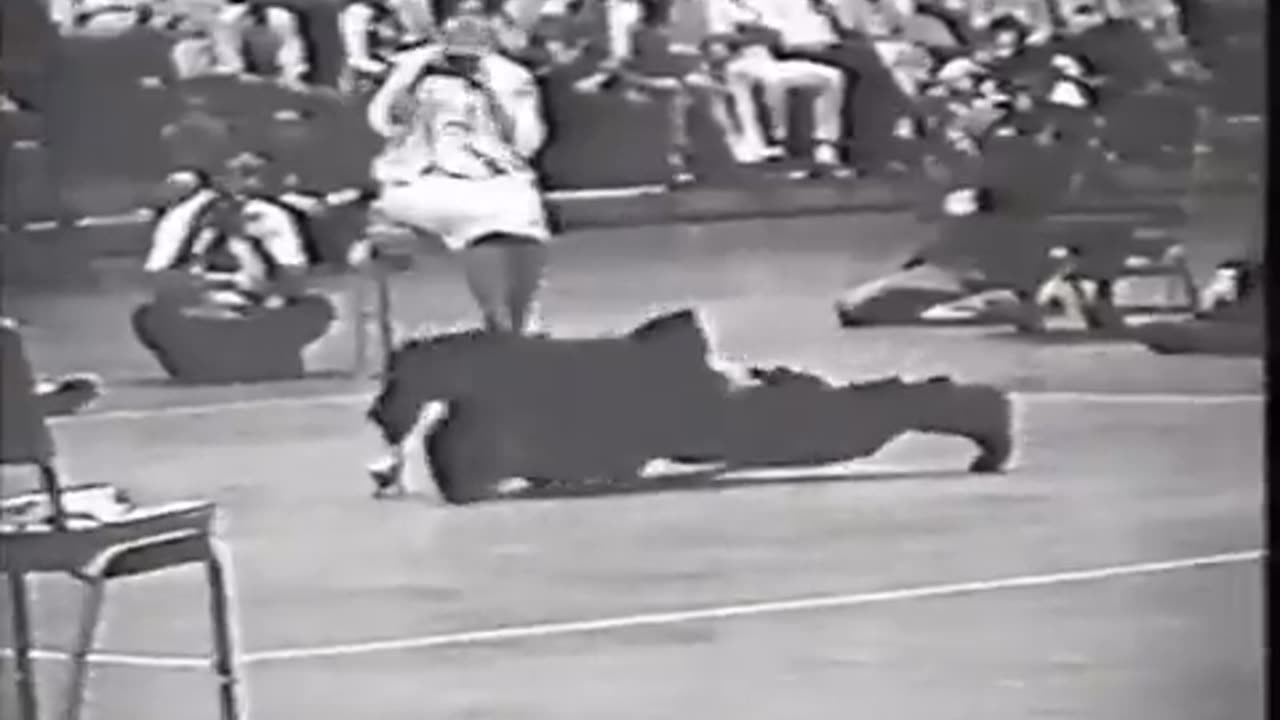 Bruce Lee doing one handed push-up, using only two fingers