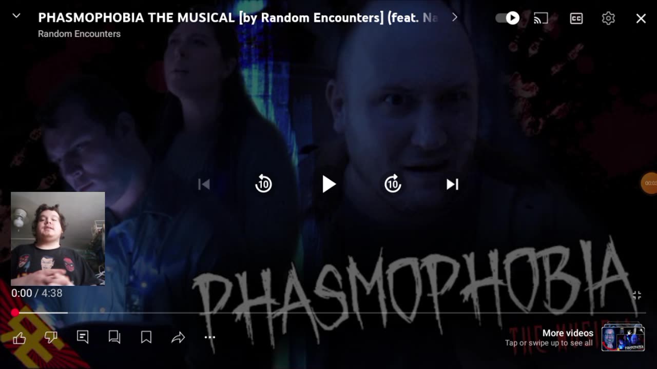 Reacting To Phasmophobia The Musical [By Random Encounters] (feat. NateWantsToBattle)