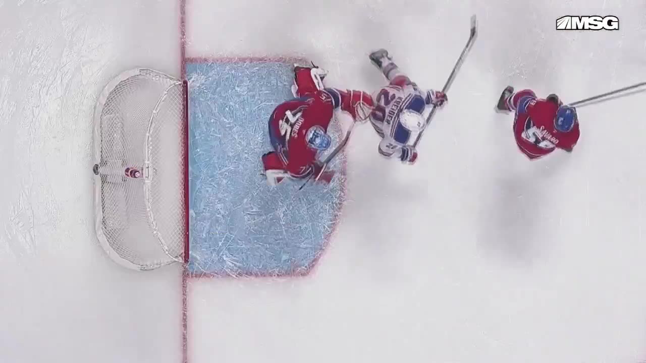 New York Rangers - Kreids shields in front + Mika works his magic. 🪄