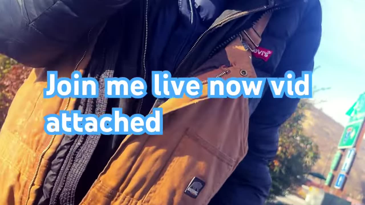 Im live in California right now video is attached