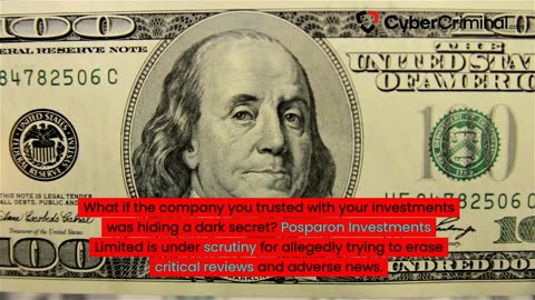 📢 Posparon Investments Limited: A Legitimate Firm or a Financial Fraud? 🚨