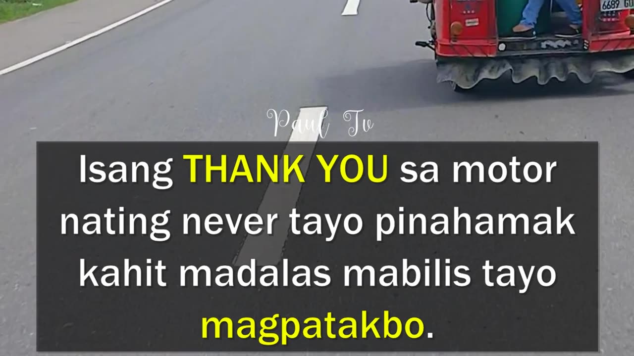 Isang THANK YOU sa motor nating never tayo pinahamak kahit madalas mabilis tayo magpatakbo.💖🏍