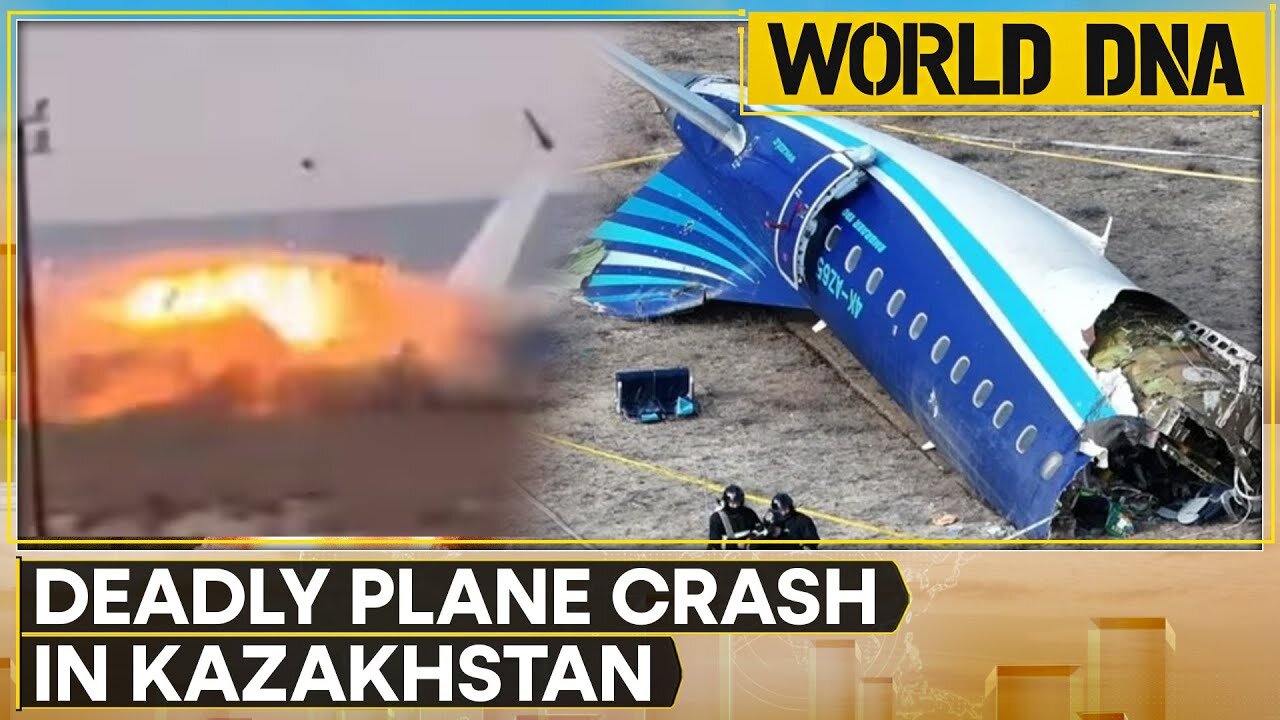 Azerbaijan Airlines Plane Crash: 38 Killed, 38 killed, Black Box of Crashed Aircraft Found | WION