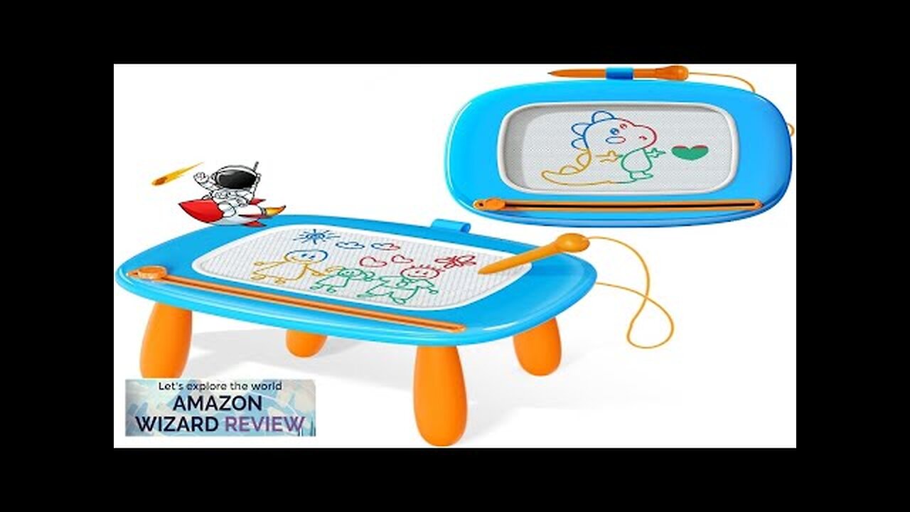 KIKIDEX Toddlers Toys Age 1-3 Magnetic Drawing Board Toddler Girl Toys Review