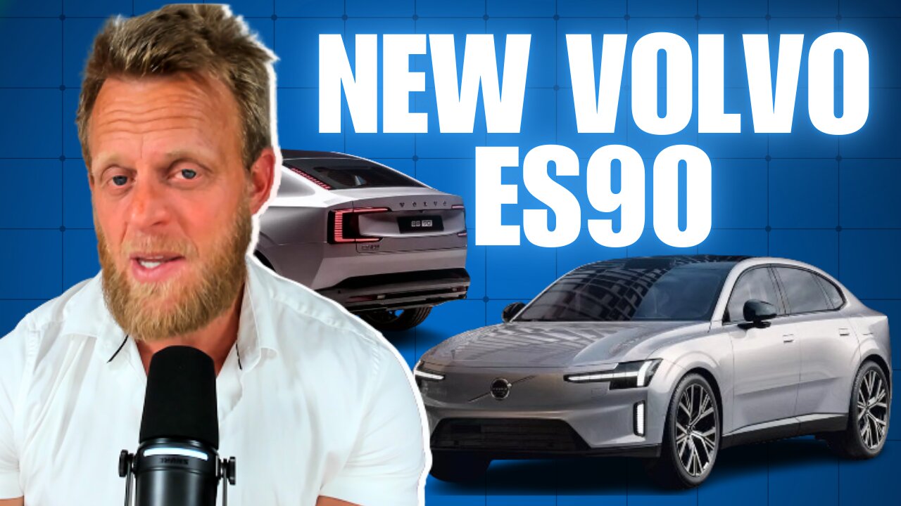 NEW Volvo ES90 gets 700km range and 800 volt architecture