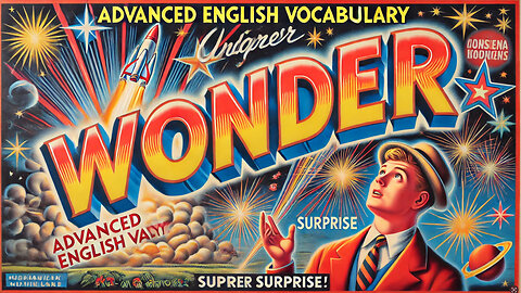 Vocabulary and Pronunciation "WONDER" Advanced English