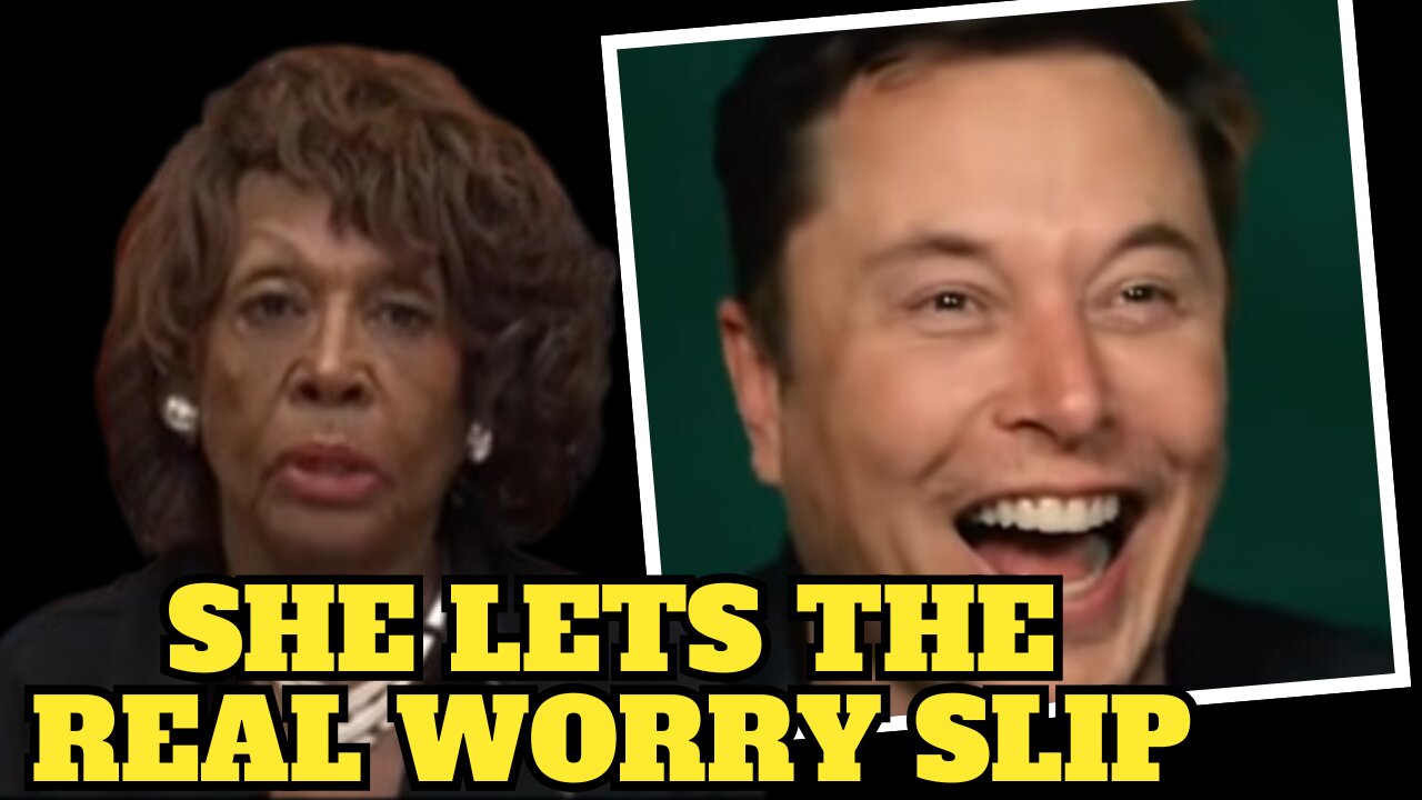 DERANGED Maxine Waters Said Quiet Part Out Loud