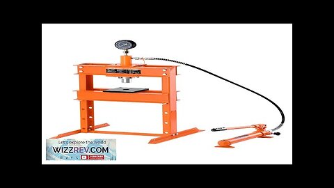 10 T Hydraulic Shop Press Hydraulic Press with Press Plate for Bending Review