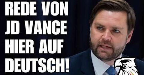 Rede des US-Vize JD Vance auf der Münchner Sicherheitskonferenz hier komplett auf Deutsch!