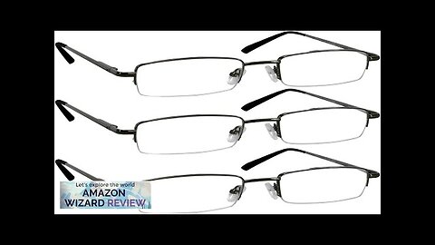 TruVision Readers 9509H Reading Glasses for Men or Women 1/3 Pk Review