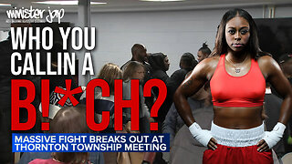 Tiffany Henyard gets into a Brawl at Thornton Township Meeting