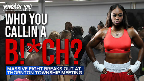 Tiffany Henyard gets into a Brawl at Thornton Township Meeting 'Full Uncut Show"