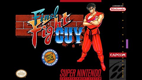 Final Fight Guy SNES 1989 Nintendo LIVE Playthrough - Retro Games Live Gameplay