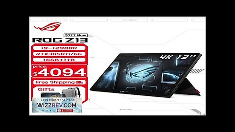 ASUS ROG Flow Z13 Gaming Laptop Intel Core i9 12900H 16G RAM Review