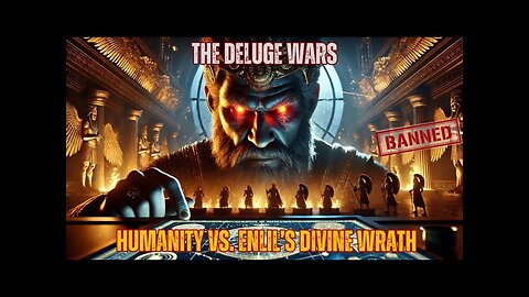 The DELUGE WARS: Enlil’s Divine WRATH and Humanity’s REBELLION #anunnaki