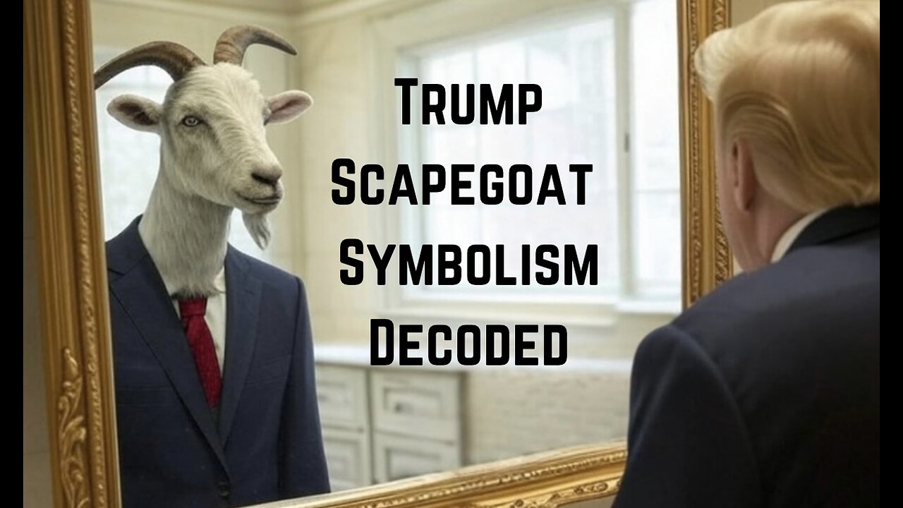 Donald Trump Scapegoat Symbolism Decoded by Christopher Jon Bjerknes